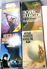 4 X Vintage Michael Moorcock, Elric At The End Of Time, The Black Corridor