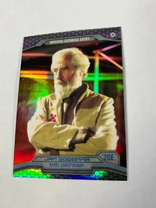 Star Wars Chrome Perspectives 2014 Dodonna #20E Refractor Parallel Z7 - Picture 1 of 1