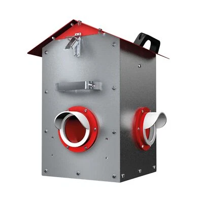 Futterautomat für Hühner - CLUCK-O-MATIC® für bis zu 20 Hühner - Bild 1 von 4