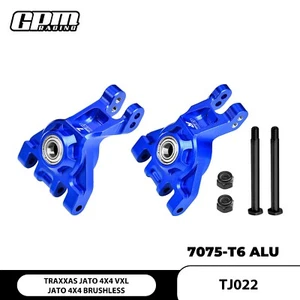 GPM 7075 Alloy Rear Stub Axle Carriers&Oversize Bearing TRAXXAS 1/8 JATO 4X4 VXL - Picture 1 of 15