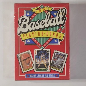 1991 BASEBALL PLAYING CARDS - 56 All-Star Players - NEW IN BOX - FACTORY SEALED - Picture 1 of 2