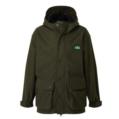 Ridgeline Kids Spiker Jacket Olive Children's Waterproof Coat