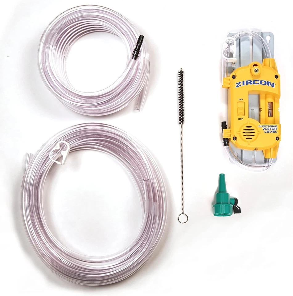 Electronic Water Level 25 Contractor Kit with 50 Ft Hose and Accessories, Yellow - Image 1 of 3