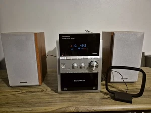 Panasonic SA-PM53 Cd Stereo System 5 Cd CHANGER / Tape- Am/Fm Rds Radio Mp3 - Picture 1 of 21