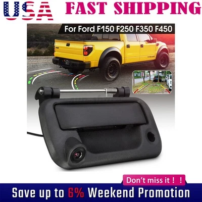 Rear View Backup Parking Reverse Camera For 2005-14 Ford F-150 8L3Z-9943400-AC - Image 1 of 4