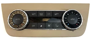 Panel de control climático Mercedes GL450 GL550 2013-2016 A1669006309 bronceado OEM - Imagen 1 de 7