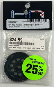 Hot Racing EDR887T 87T 48P Hardened Steel Spur Gear Associated T4B4 Enduro New - Picture 1 of 2