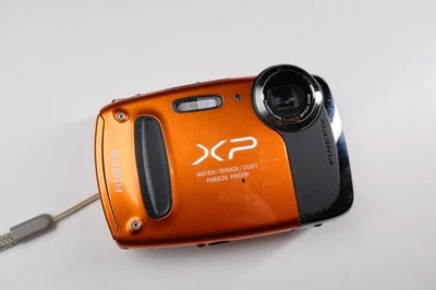 🔥RARE Orange Fujifilm Finepix XP50 14.1MP Digital Camera - TESTED, WORKS - Image 1 of 4