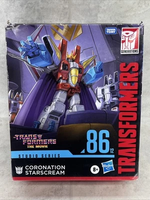 Hasbro 86-12 Transformers The Movie Studio Series Coronation Starscream- Box DMG - Image 1 of 4