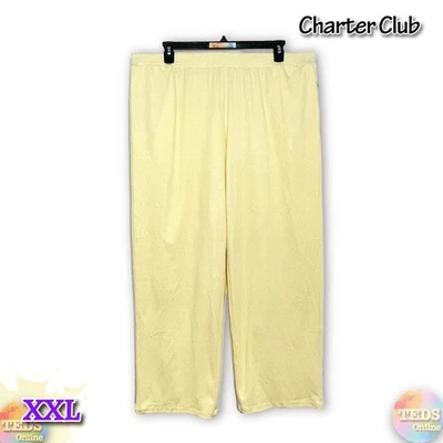 Pantalones de pijama Charter Club XXL para mujer nuevos con etiquetas (solo pantalones) 100182150 luna de verano Foto 1 de 4