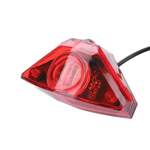 Universal Electric Bike Scooter Rear Tail Safety Light Warning Brake Lamp UEEW - Picture 1 of 7