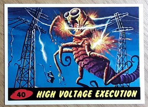 2012 Mars Attacks Card 40 HIGH VOLTAGE EXECUTION. - Picture 1 of 3