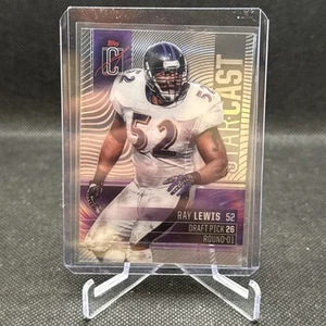 2024 TOPPS SIGNATURE CLASS RAY LEWIS STARCAST ACETATE RAVENS - Picture 1 of 7
