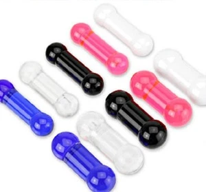 Large UV Reactive UV Barbell Choose Your Size & Color: 2 GA, 0 GA or 00 GA - Picture 1 of 1