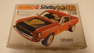 AMT 1967 SHELBY FORD MUSTANG STARTED - 1/25 SCALE MODEL KIT COLLECTION LOT