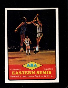 1973-74 TOPPS #204 ABA EASTERN SEMIS NM *X94594