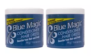 Blue Magic nourishing Hair Dress Anti-Breakage Conditioner 12 oz (Pack of 2) - Picture 1 of 2