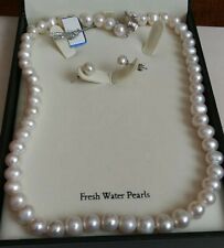 58 beads pearls necklace with earing 项链