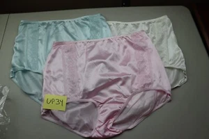 Vintage NYLON Panties Retro Pin-Up Pink Cream Teal 11 Smart Fit NWOT Lingerie - Picture 1 of 4