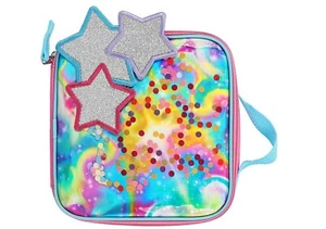 NEW Bioworld - Falling Star Holographic Lunch Tote - Picture 1 of 1