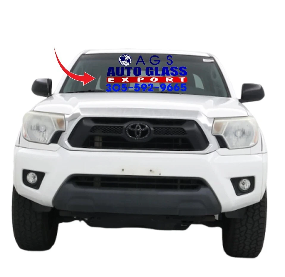 Toyota Tacoma 2005-2011 4D doble cabina parabrisas mercado de accesorios FW02500GBN Foto 1 de 1