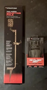 Stealth Cam Revolver 360 36MP Trail Camera Combo Pack With Mounting Pole New - Picture 1 of 4