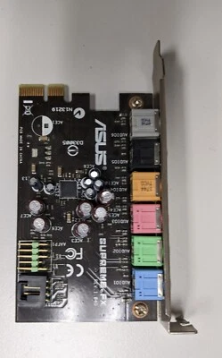 ASUS Supreme-FX Rev. 1.04G 7.1-channel PCIe Sound Striker Extreme - Image 1 of 3