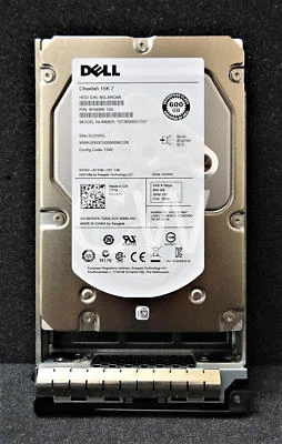 ST3600057SS W347K Dell 600GB 15K RPM 6Gb/s 3.5" SAS Hard Drive - Image 1 of 4