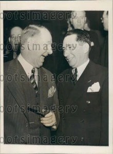 1938 Nashville Banner Newspaper Publisher James Stahlman w F Knox Press Photo - Picture 1 of 2