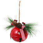 Jingle Bells Weihnachts-Glocke Türhänger Rot