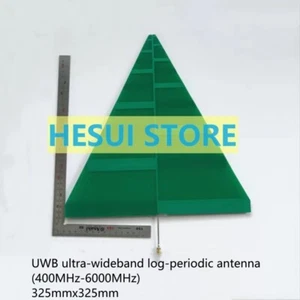UWB ultra-wideband log-periodic antenna 400MHz-6000MHz - Picture 1 of 2