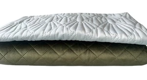 Bulk Bundle Lot of Fabric Various Colours. Assorted Lengths. 1kg - Bild 1 von 6