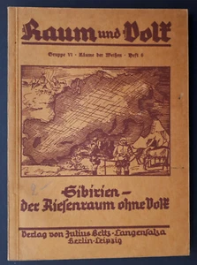 2139/ Erdkundliche Arbeitshefte – Raum und Volk - Sibirien - Raum ohne Volk - Bild 1 von 1