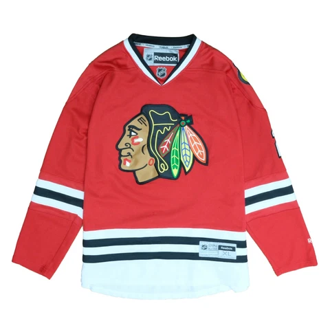 Chicago Blackhawks Duncan Keith Reebok Hockey Jersey Size XL Red NHL Cover