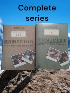 The complete season 1 2 3 Homicide life on the street DVD series drama lot - Picture 1 of 3
