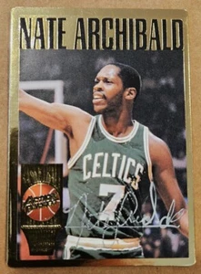 Tarjeta de Nate Archibald 1994 autografiada llena de acción #1 - Imagen 1 de 2