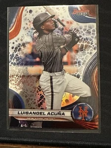 Luisangel Acuna 2024 Bowman's Best Baseball New York Mets #TP-13 Refractor SP π - Picture 1 of 2