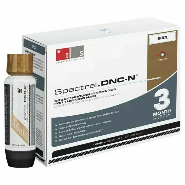 Spectral Dnc-n Solution for Thinning Hair 3 Month Supply Water Based Formula - DS0313