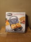 PARINI+SANDWICH+MAKER+ELECTRIC+NON+STICK+GRILL+2+AT+ONCE+BRAND+NEW