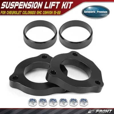 Kit espaciador de resorte de elevación frontal de 2" para Chevrolet Colorado GMC Canyon 2015-2022 Foto 1 de 4