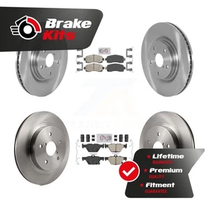 Front Rear Ceramic Pads And Disc Brake Rotors Kit For 2020-2022 Subaru Outback - Picture 1 of 1