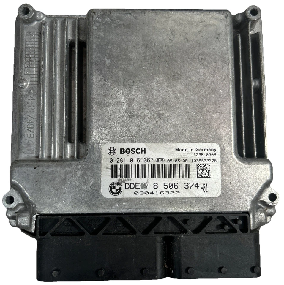 ECU CENTRALINA MOTORE BMW 2.0d N47 0281016067 DDE8506374 1039S32778 A DECODER - Immagine 1 di 1
