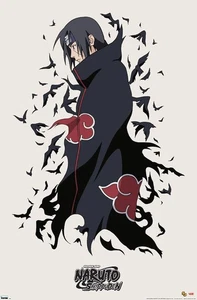 Naruto Shippuden Poster - Itachi Wandbild, ungerahmter Anime Druck für Raumdeko - Bild 1 von 3