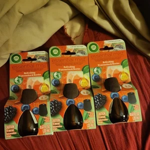 Air Wick Essential Mist Refill, Watermelon & Berries, 0.67 Oz ( 3-Pack ) - Picture 1 of 4