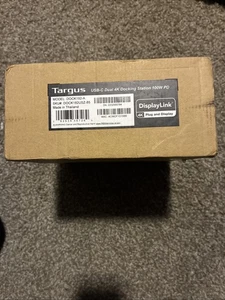 Targus USB C Docking Station Universal DV4K (DOCK182USZ) Brand New Open Box - Picture 1 of 2