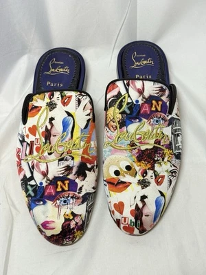 Christian Louboutin Coolito Donna OH XTIAN Zapatillas Mules Sandalias Talla 37 Foto 1 de 4