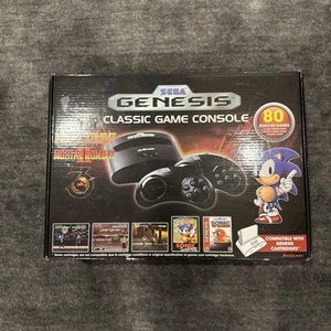 SEGA GENESIS Classic Mini Console di Gioco con 80 Giochi Integrati Wireless AtGames - Foto 1 di 6