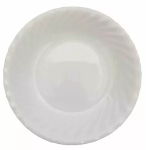 Corelle White Swirl Enhancements platos, platos, cuencos de sopa de cereales varios tamaños - Imagen 1 de 22