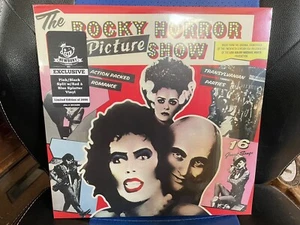 LIMITED THE ROCKY HORROR PICTURE SHOW PINK BLACK SPLIT & RED BLUE SPLATTER VINYL - Picture 1 of 6