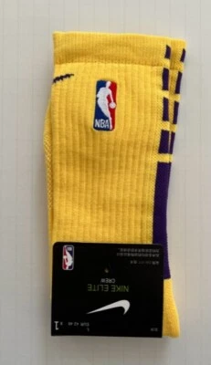 Nike NBA ELITE Crew Basketball Socks DRI-FIT Size Large. **Many Colors** - Image 1 of 4